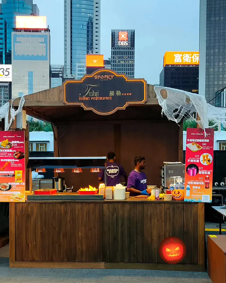 Halloween event - Tulsi catering event in Hong Kong